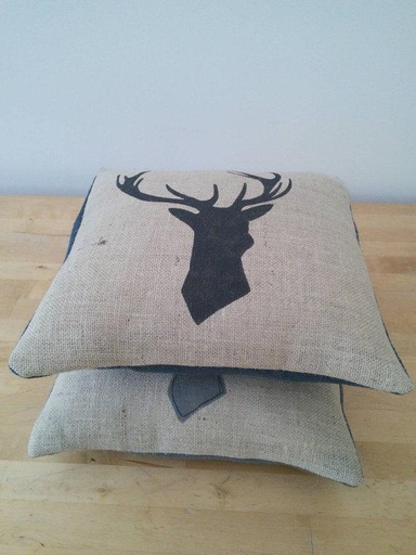 Stag Deer Cushion